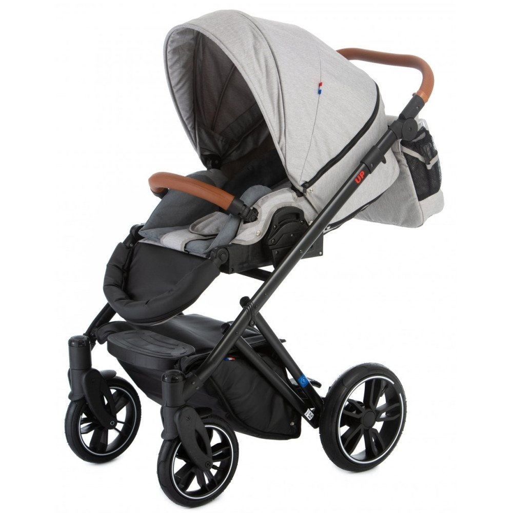 Коляска 2 в 1 Broco UP 01 Light Grey