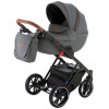 Коляска 2 в 1 Broco UP 02 Dark Grey
