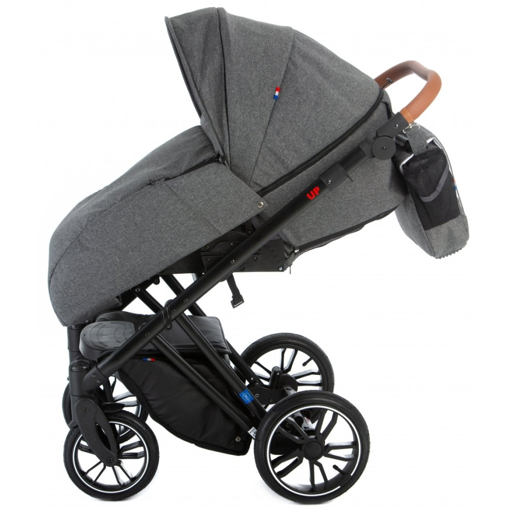 Коляска 2 в 1 Broco UP 02 Dark Grey