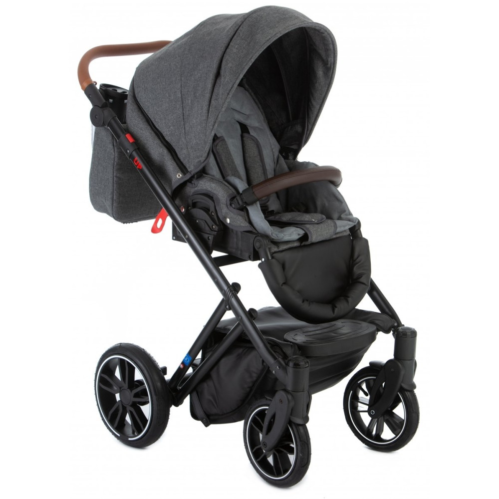 Коляска 2 в 1 Broco UP 02 Dark Grey
