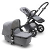 Коляска 2 в 1 Bugaboo Cameleon 3 Plus Black/Grey Melange