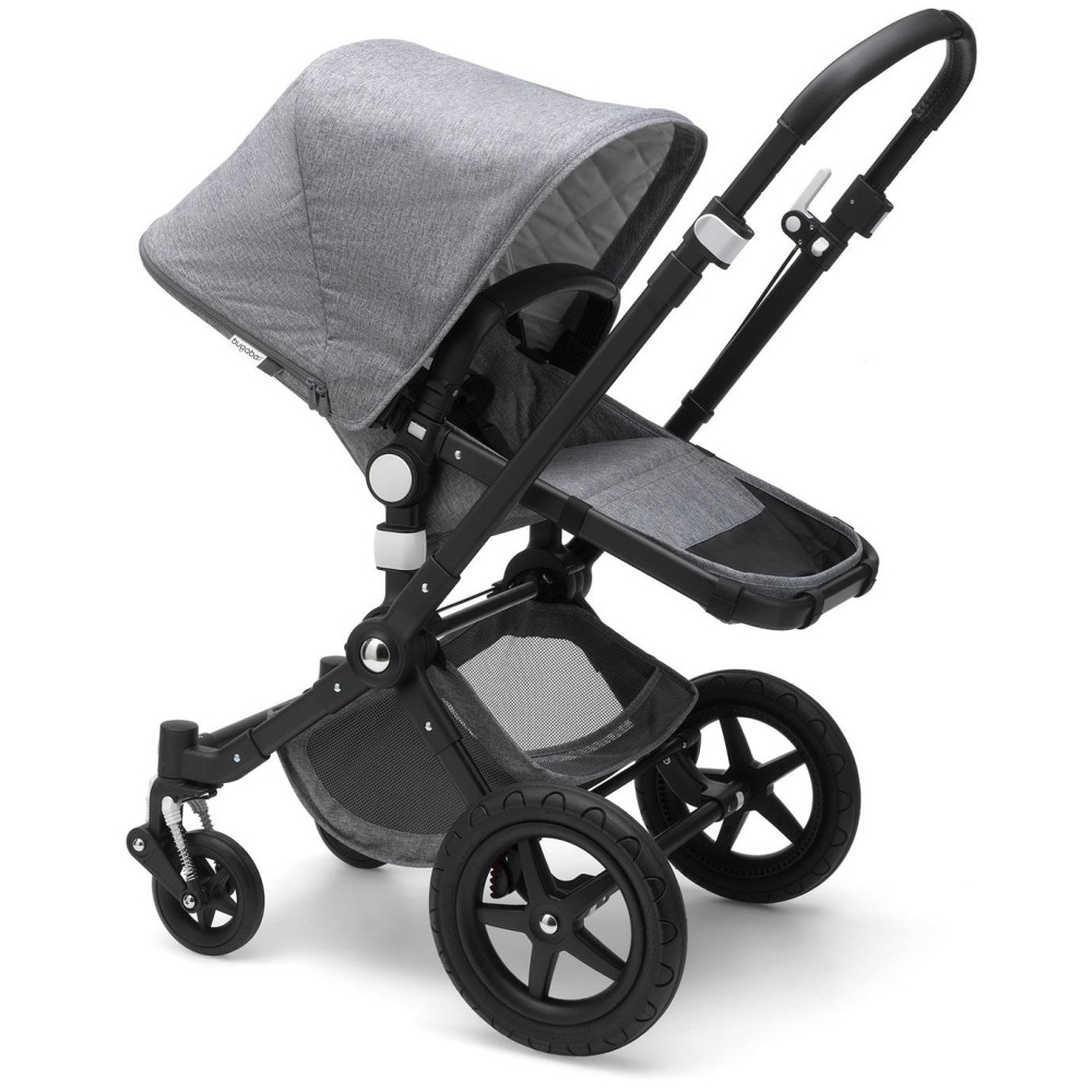 Коляска 2 в 1 Bugaboo Cameleon 3 Plus Black/Grey Melange