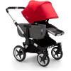 Коляска 2 в 1 Bugaboo Donkey 3 Mono Aluminium/Grey Melange/Red