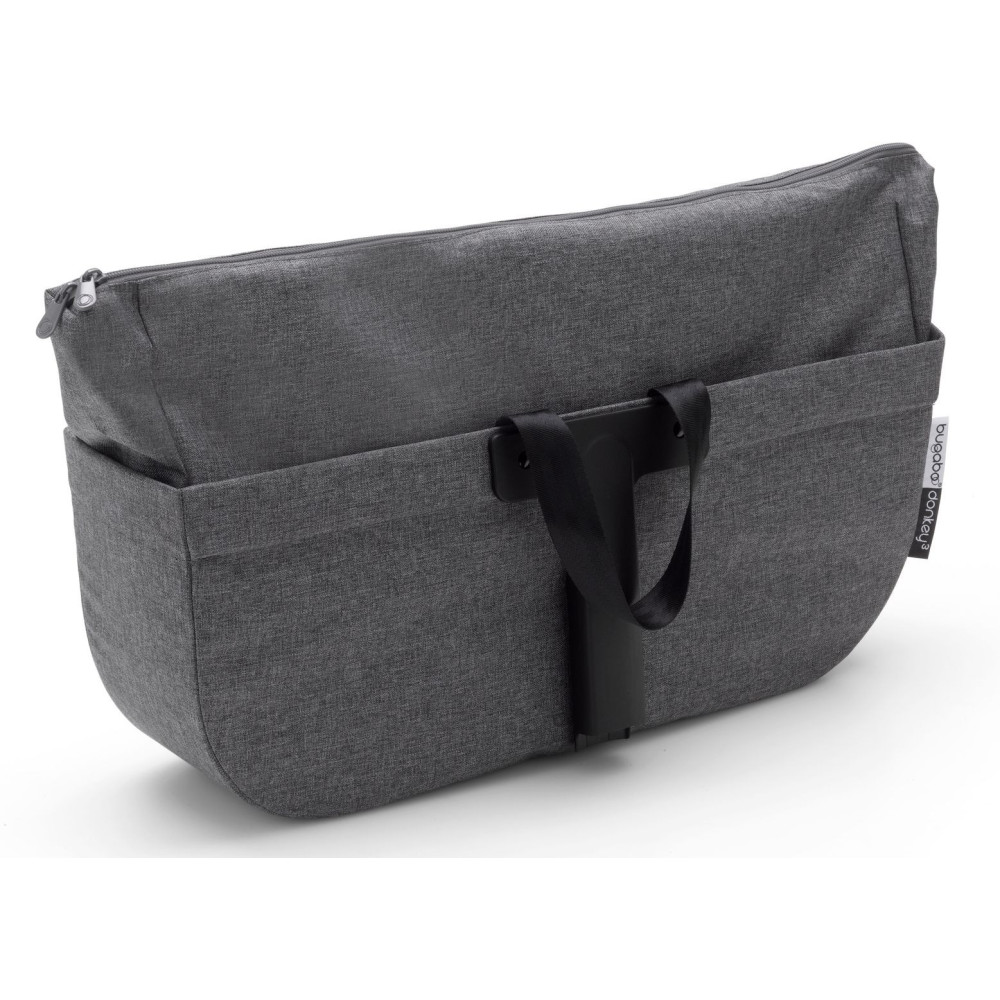 Коляска 2 в 1 Bugaboo Donkey 3 Mono Aluminium/Grey Melange/Red