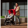 Коляска 2 в 1 Bugaboo Donkey 3 Mono Aluminium/Grey Melange/Red