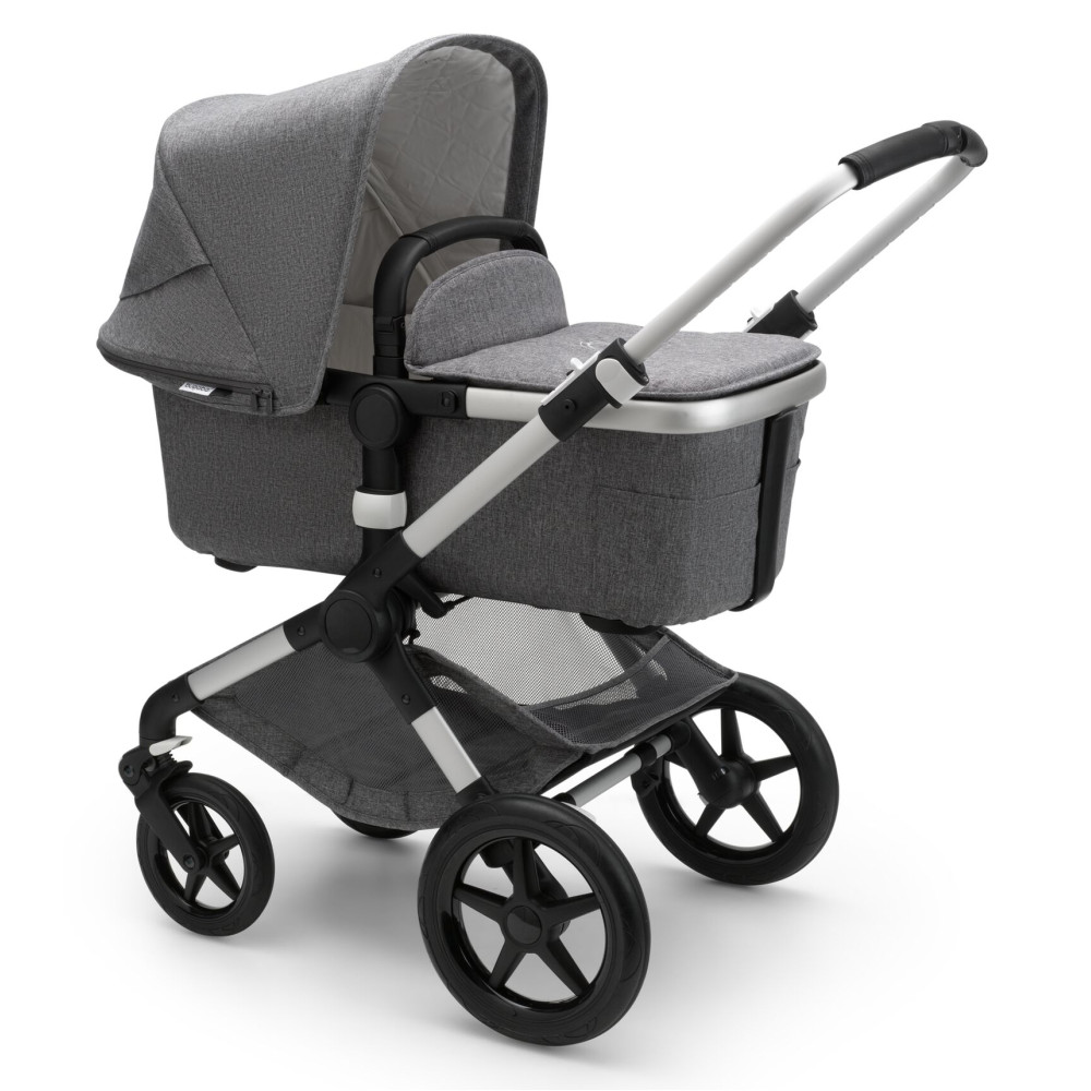 Коляска 2 в 1 Bugaboo Fox 2 Aluminium/Grey Melange