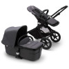 Коляска 2 в 1 Bugaboo Fox 2 Black/Steel Blue