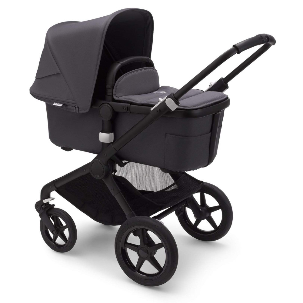 Коляска 2 в 1 Bugaboo Fox 2 Black/Steel Blue