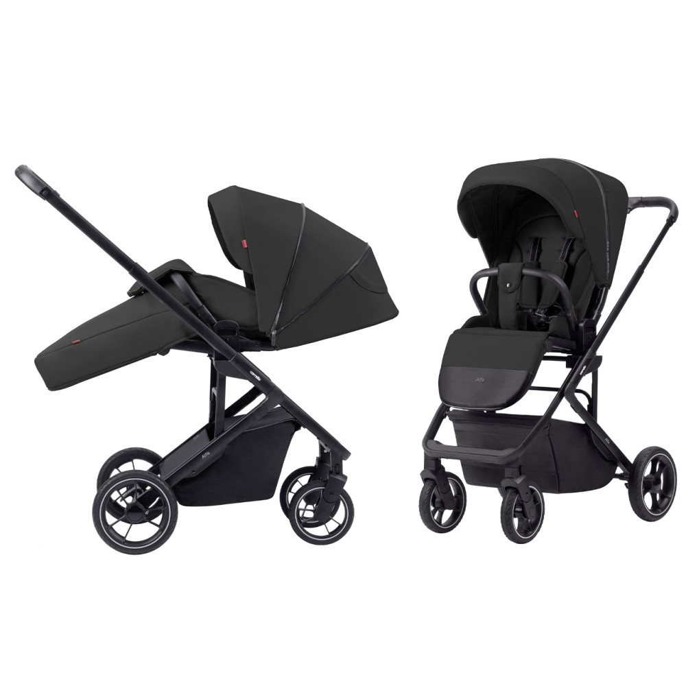 Carrello Alfa 2023 CRL-5508 - прогулочная коляска с реверсивным блоком (сиденье устанавливается лицом к маме), регулируется высота капюшона • Midnight Black Carrello Alfa 2023 CRL-5508 - прогулочная коляска с реверсивным блоком (сиденье устанавливается лицом к маме), регулируется высота капюшона • Midnight Black
