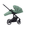 Carrello Alfa 2023 CRL-5508 - прогулочная коляска с реверсивным блоком (сиденье устанавливается лицом к маме), регулируется высота капюшона • Sea Green