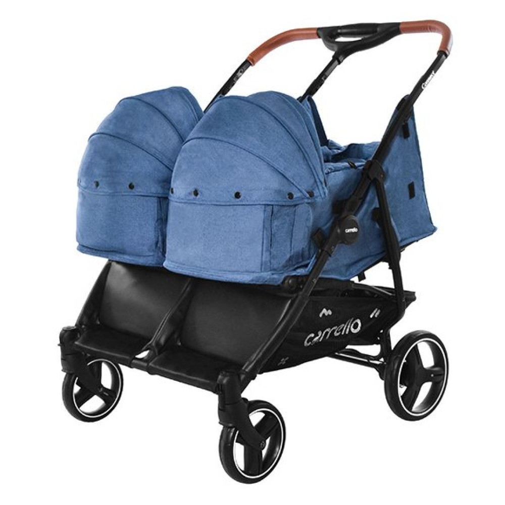 Коляска для двійні Carrello Connect Evening Blue (Каррелл Коннект) Коляска для двійні Carrello Connect Evening Blue (Каррелл Коннект)