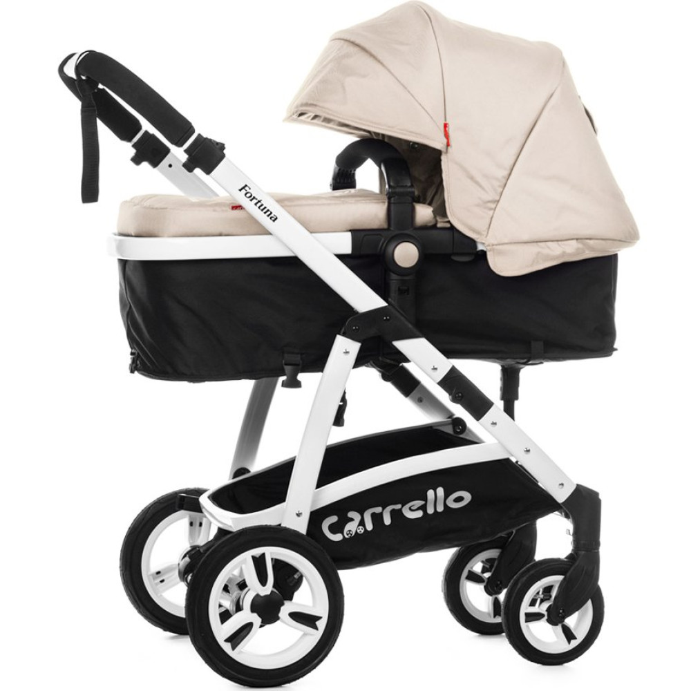Коляска 2 в 1 Carrello Fortuna Silk beige (Карелло Фортуна)