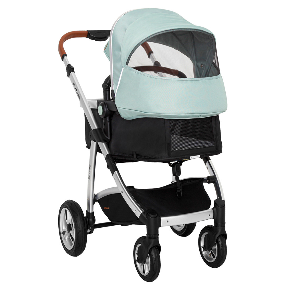 Коляска 2 в 1 Carrello Fortuna CRL-9001/1(T) Coral pink (Карелло Фортуна)