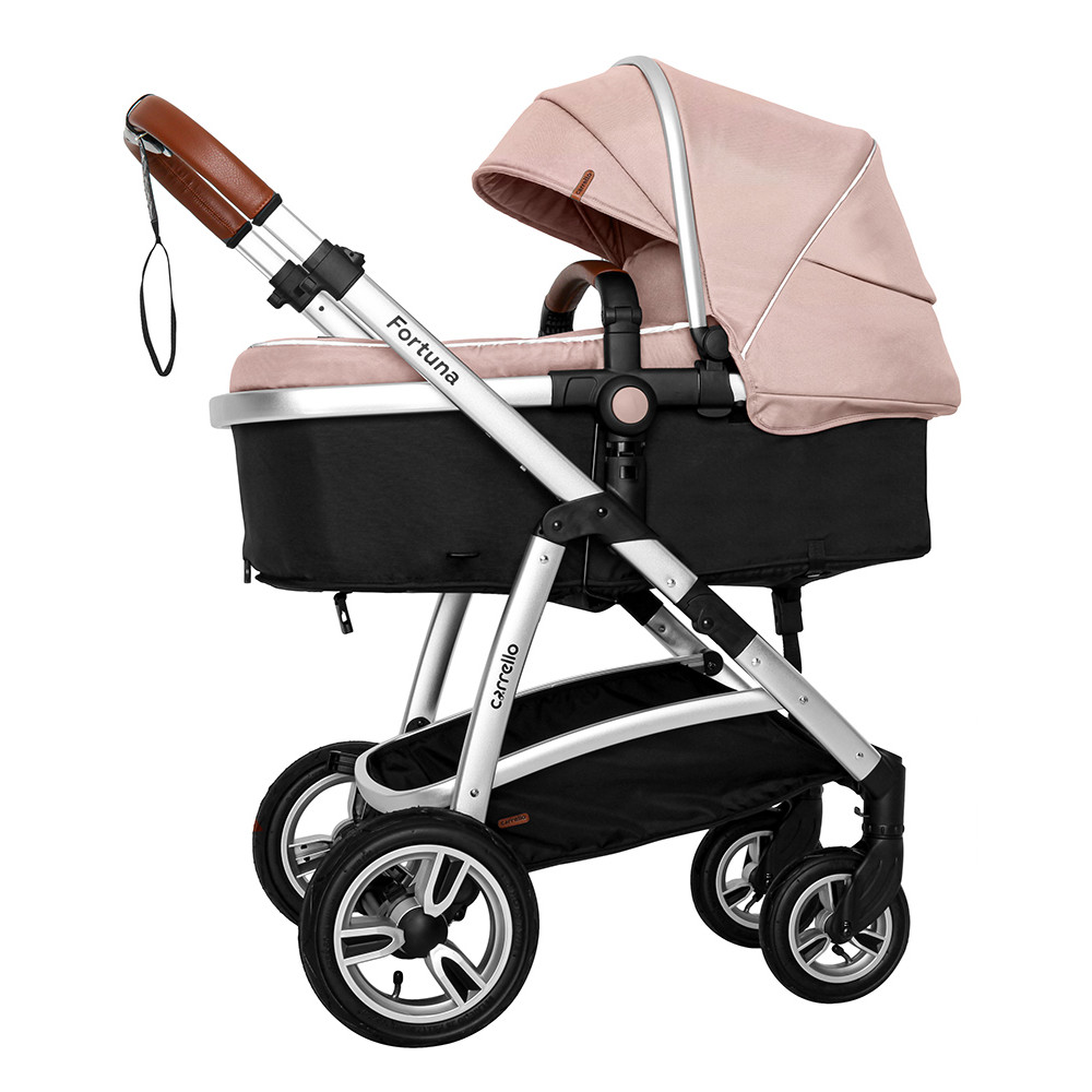 Коляска 2 в 1 Carrello Fortuna CRL-9001/1(T) Coral pink (Карелло Фортуна)