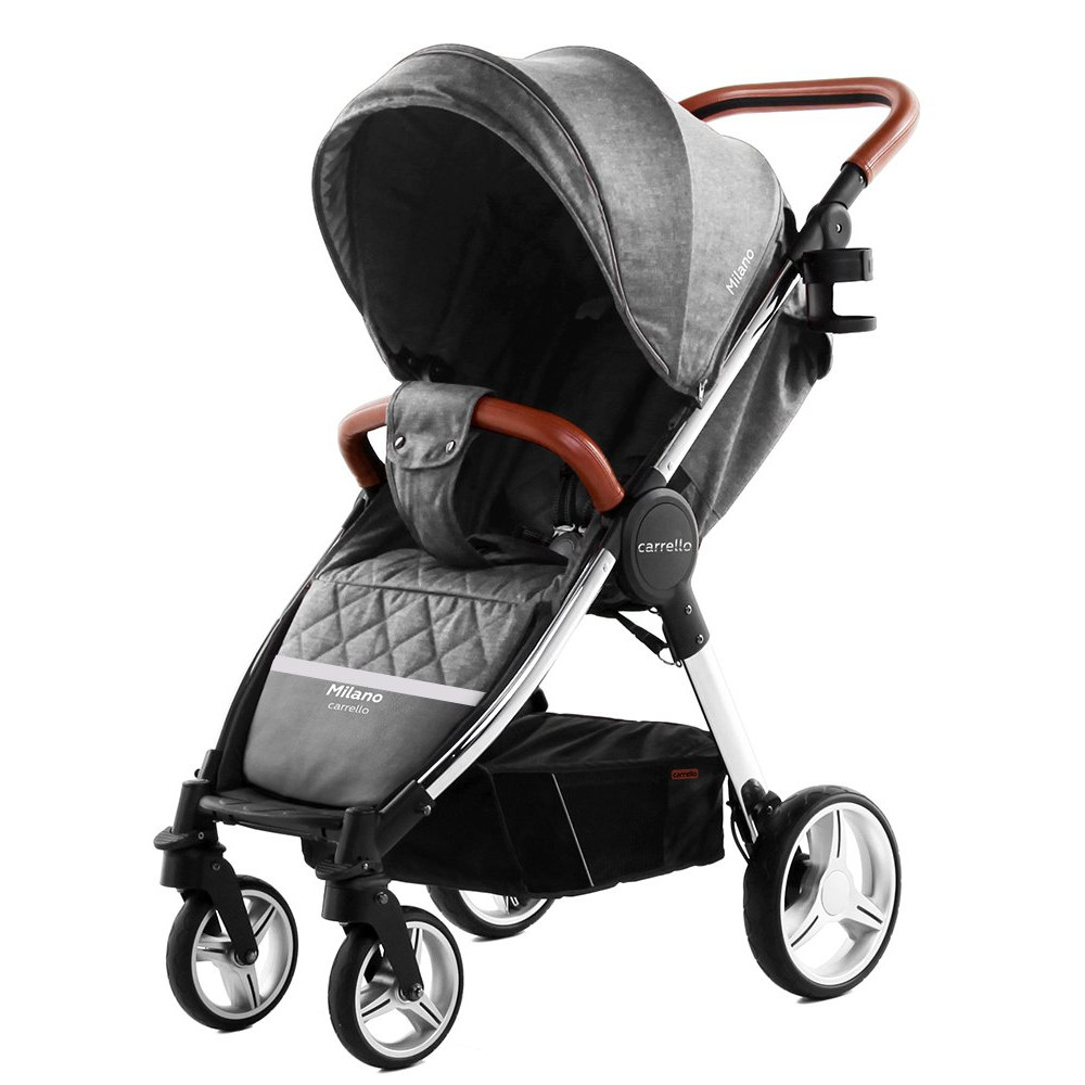 Прогулочная коляска Carrello Milano Carbon grey (Каррелло Милано)