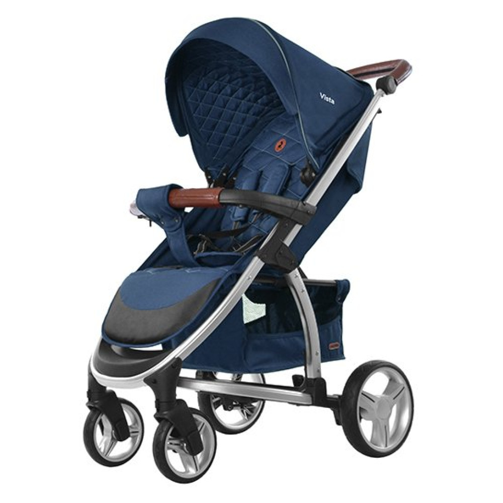 Коляска 2 в 1 Carrello Vista Denim blue (Каррелло Віста)