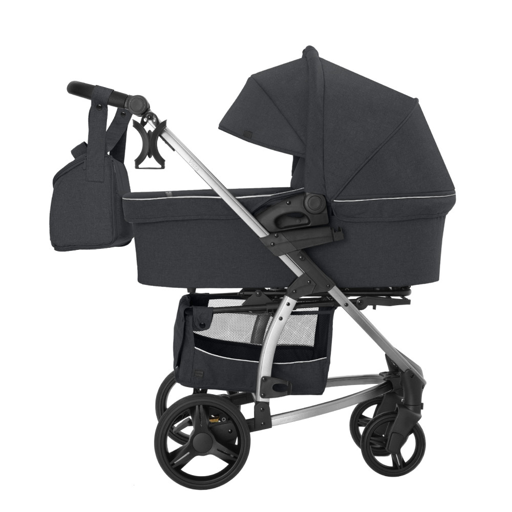 Коляска 2 в 1 Carrello Vista CRL-6501/1 Serious grey (Каррелло Віста)