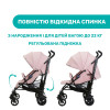 Chicco Liteway 4 - детская прогулочная коляска, летняя коляска для прогулок, компактное складывание • Pink (79892.20)