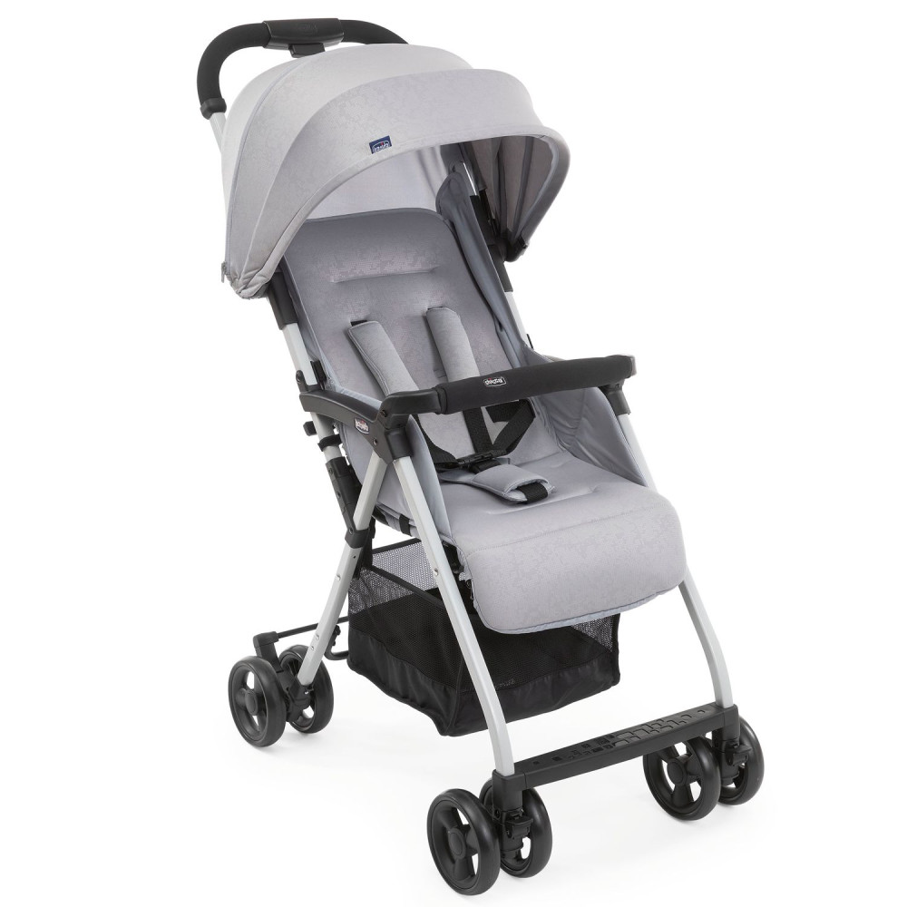 Chicco Ohlala 3 - детская прогулочная коляска, легкая коляска для прогулок, компактное складывание • Grey (79733.72)
