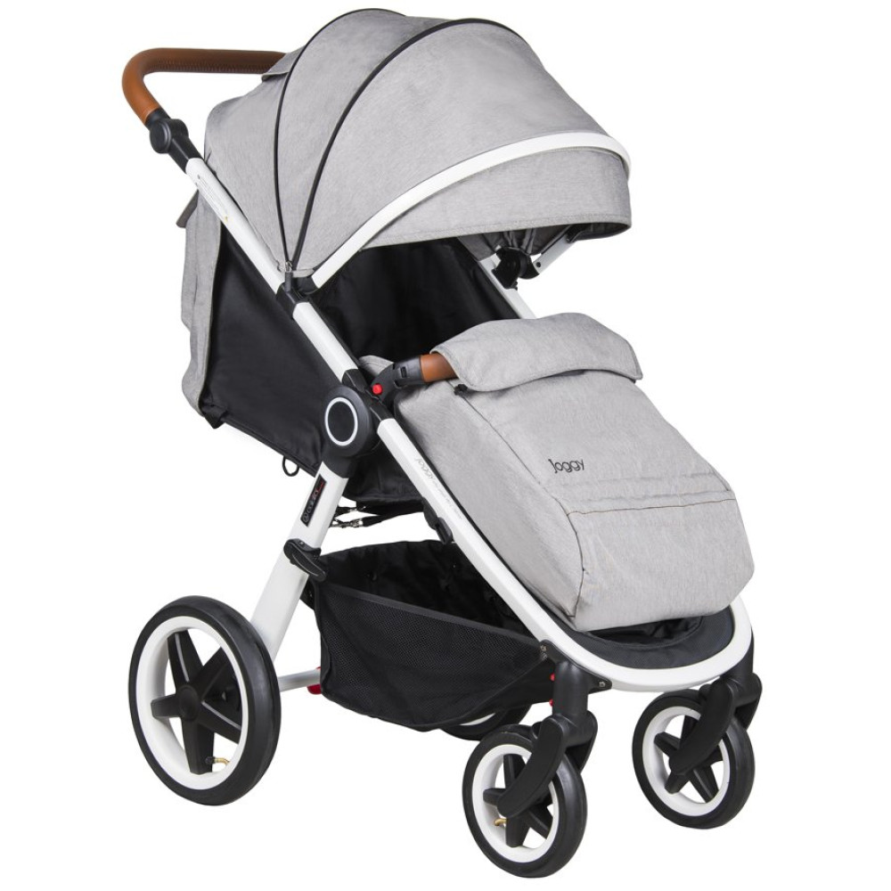 Прогулочная коляска Coletto Joggy 2018 silver-white