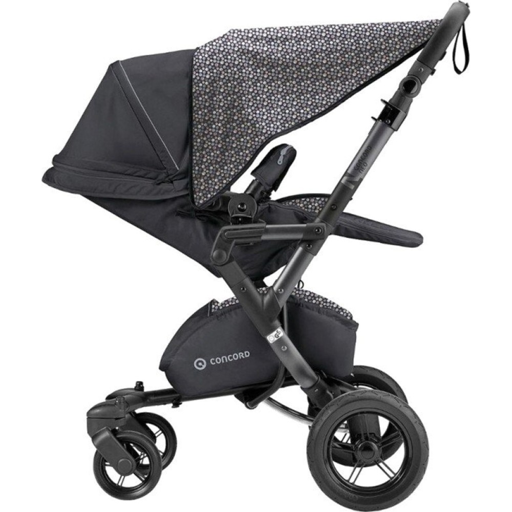 Коляска 2 в 1 Concord Neo Scout SET Cosmic Black (Конкорд Нео Скаут)