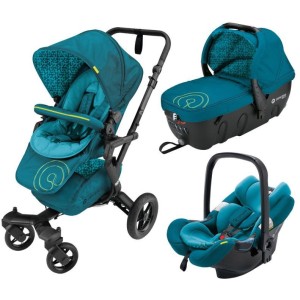 Коляска 3 в 1 Concord Neo Travel Set Scuba Green (Конкорд Нео Тревел Сет)