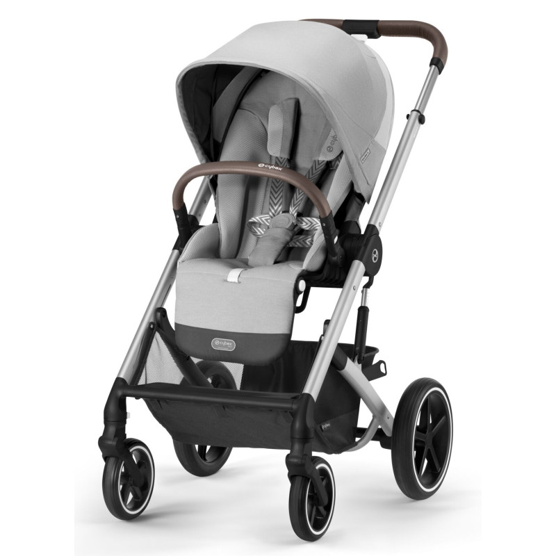 Прогулянкова коляска Cybex Balios S Lux 2023 SLV Lava Grey