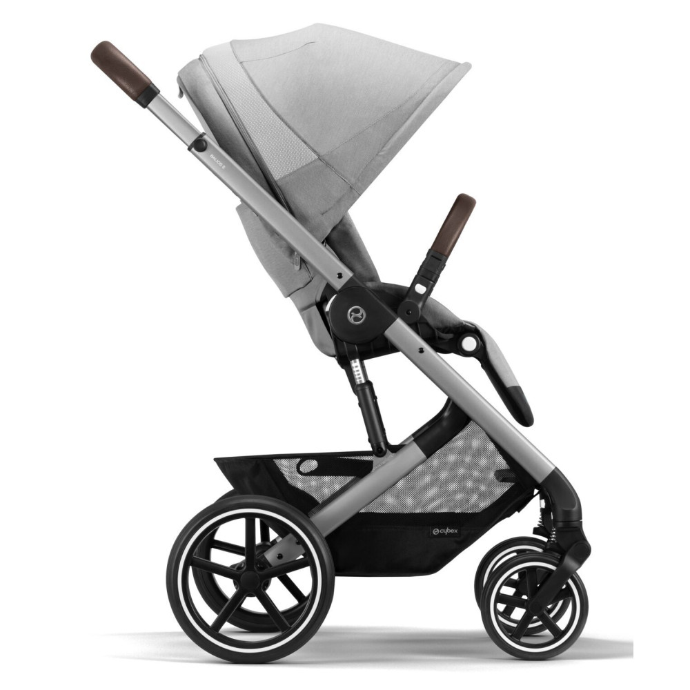 Прогулянкова коляска Cybex Balios S Lux 2023 SLV Lava Grey