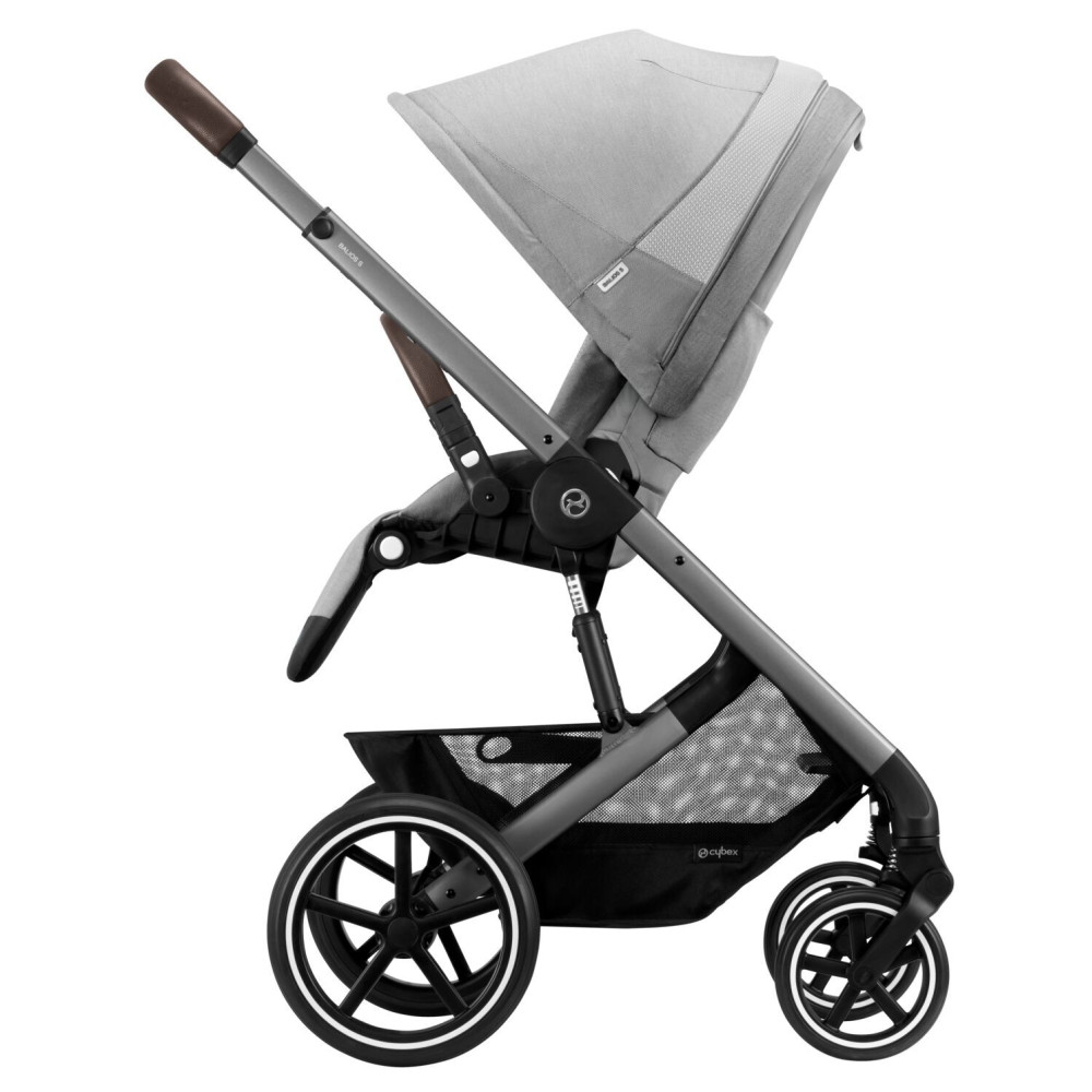 Прогулянкова коляска Cybex Balios S Lux 2023 SLV Lava Grey