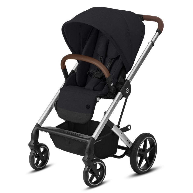Прогулочная коляска Cybex Balios S Lux SLV Deep Black