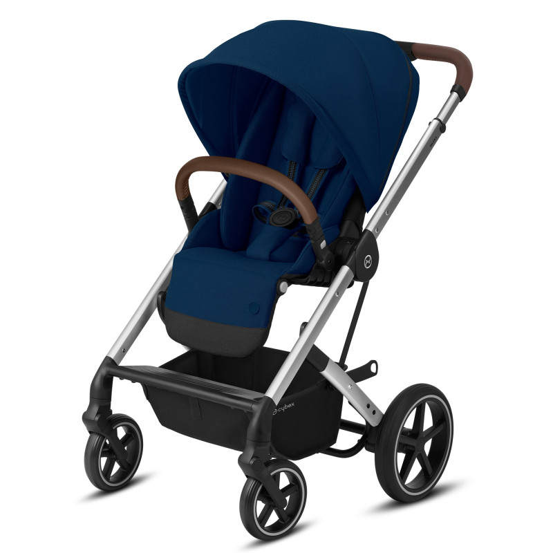 Прогулочная коляска Cybex Balios S Lux SLV Navy Blue