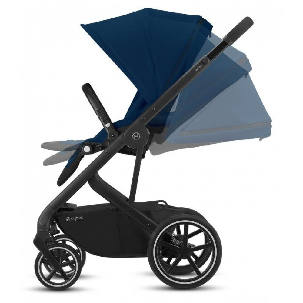 Коляска 2 в 1 Cybex Balios S Lux Navy Blue