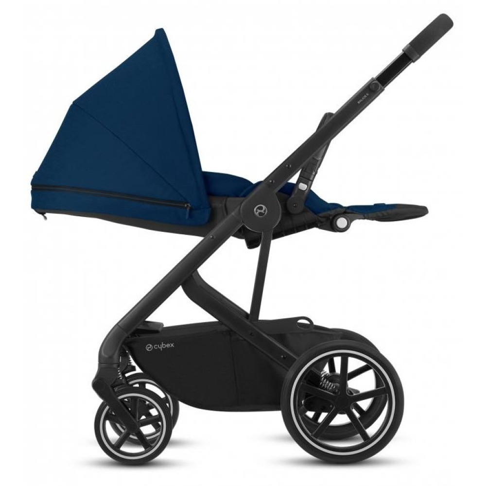 Коляска 2 в 1 Cybex Balios S Lux Navy Blue