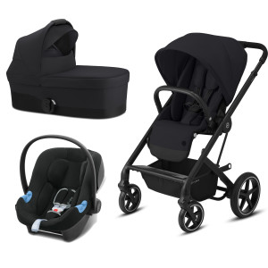 Коляска 3 в 1 Cybex Balios S Lux Deep Black