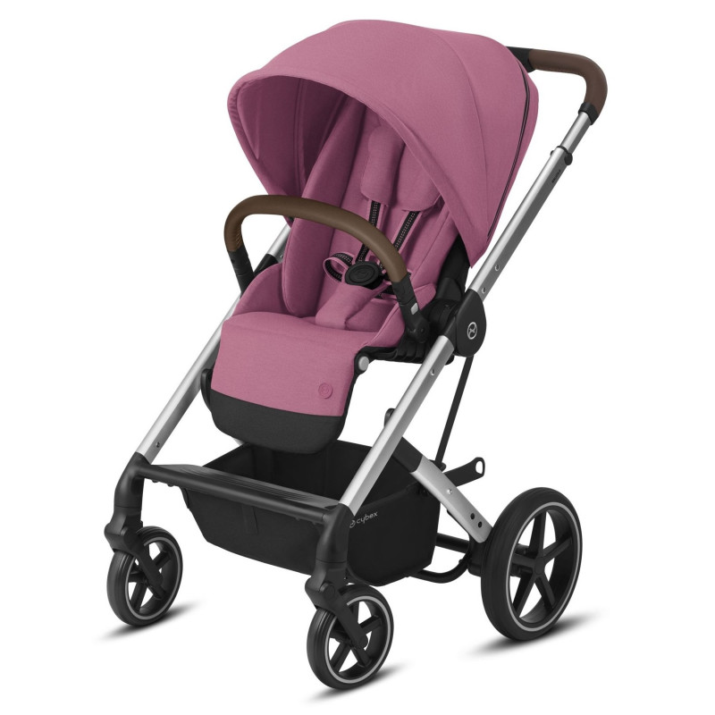 Прогулянкова коляска Cybex Balios S Lux SLV Magnolia Pink