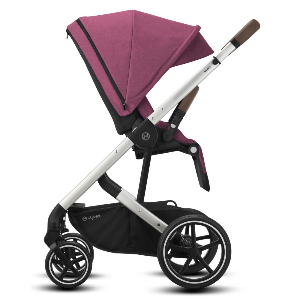 Прогулочная коляска Cybex Balios S Lux SLV Magnolia Pink Прогулочная коляска Cybex Balios S Lux SLV Magnolia Pink