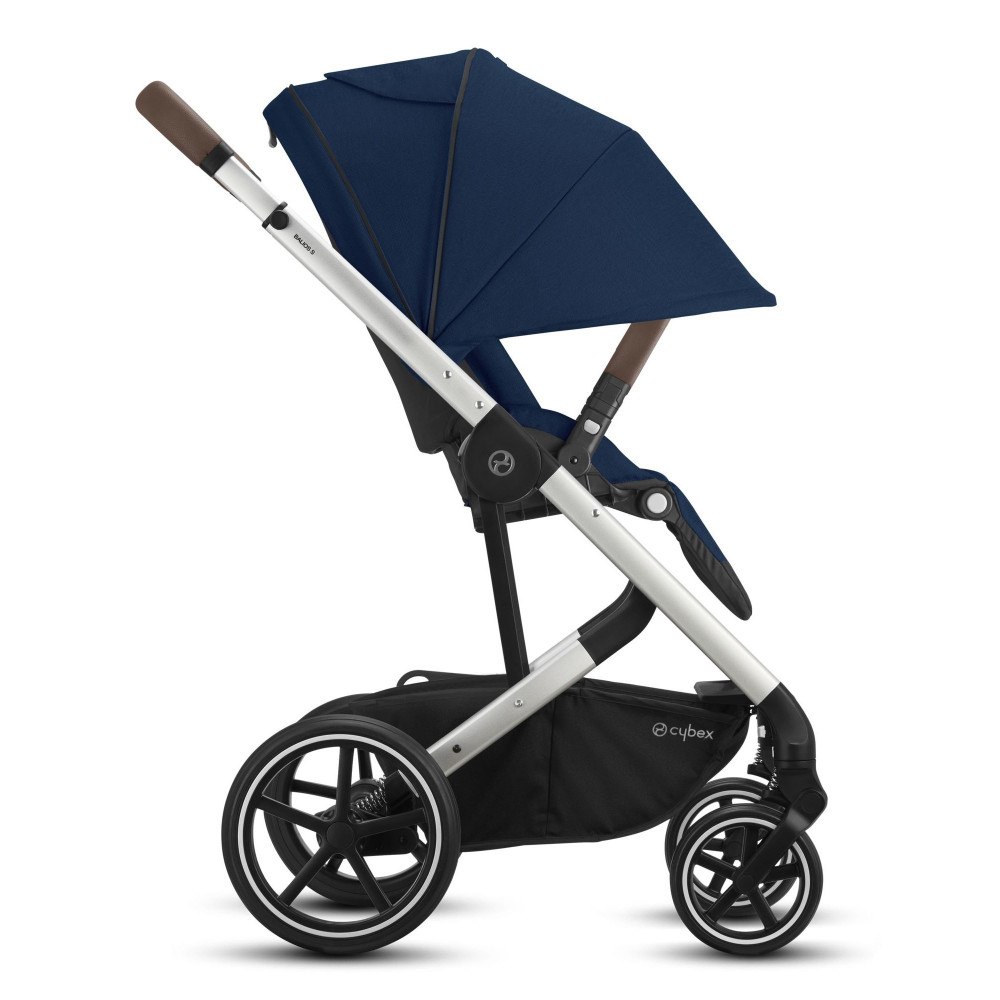 Прогулянкова коляска Cybex Balios S Lux SLV Navy Blue