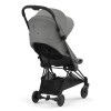 Cybex Coya - легкая прогулочная коляска для путешествий, ультракомпактная коляска премиум (ручная кладь), черная рама • Mirage Grey