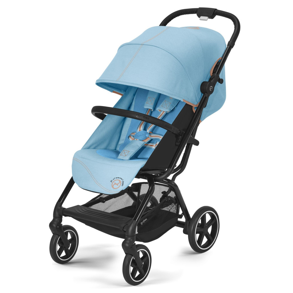 Прогулочная коляска Cybex Eezy S+2 Beach Blue