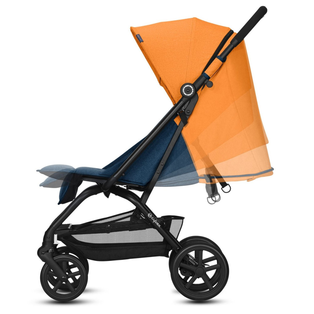 Прогулочная коляска Cybex Eezy S Plus Tropical Blue