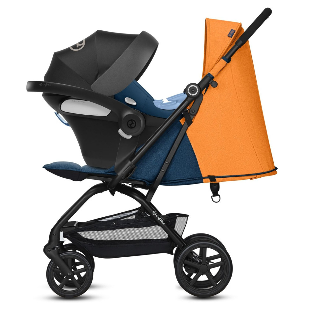 Прогулочная коляска Cybex Eezy S Plus Tropical Blue