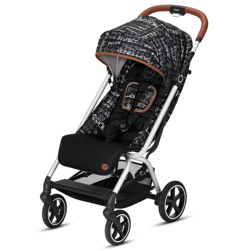 Прогулочная коляска Cybex Eezy S Plus Values for Life Strength Dark-Grey