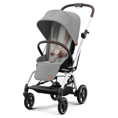 Прогулочная коляска Cybex Eezy S Twist + SLV Lava Grey