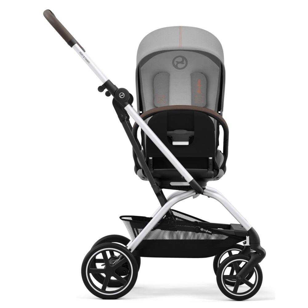 Прогулочная коляска Cybex Eezy S Twist + SLV Lava Grey