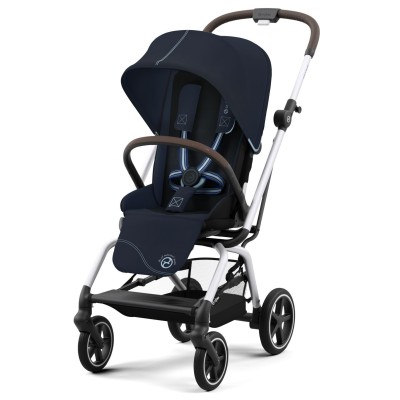 Прогулочная коляска Cybex Eezy S Twist + SLV Ocean Blue