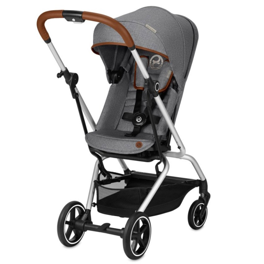 Прогулянкова коляска Cybex Eezy S Twist + Denim Manhatten Grey