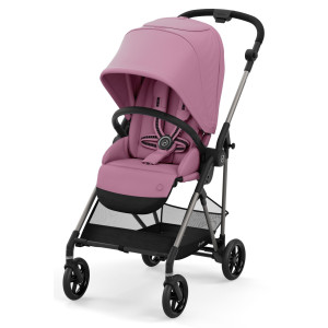 Прогулянкова коляска Cybex Melio Magnolia Pink