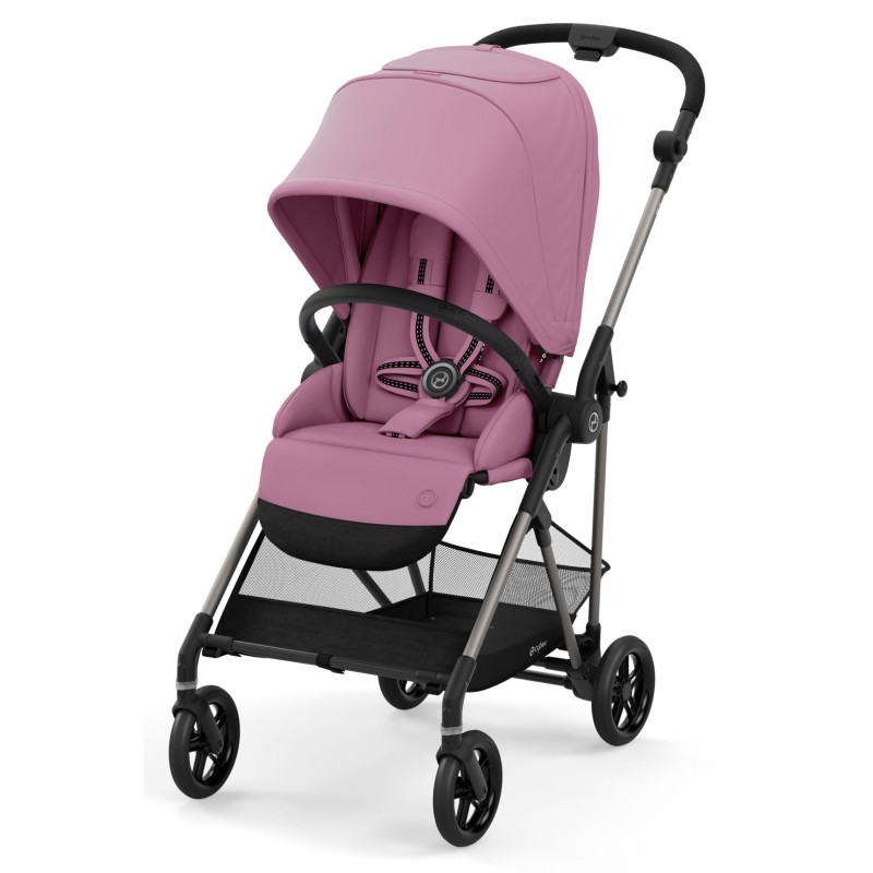Прогулянкова коляска Cybex Melio Magnolia Pink