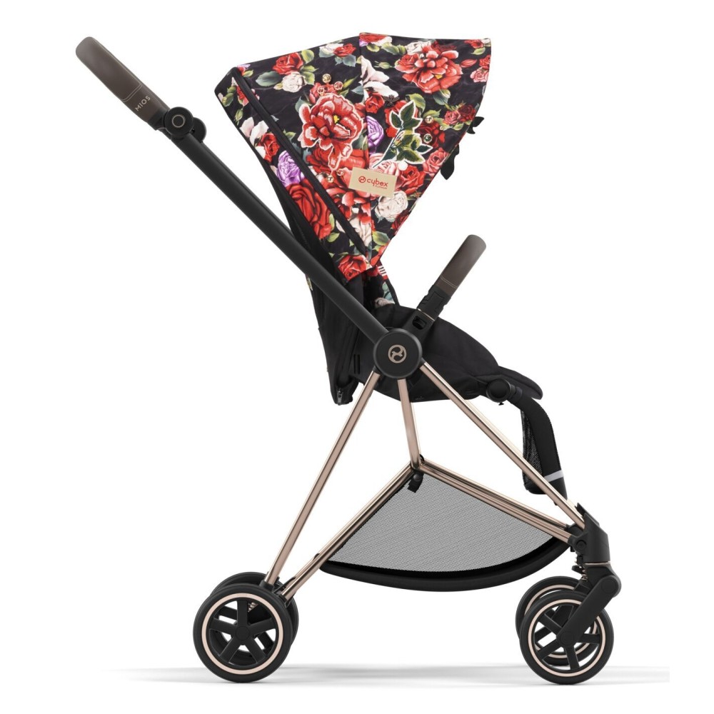 Коляска 2 в 1 Cybex Mios 4.0 Spring Blossom Dark