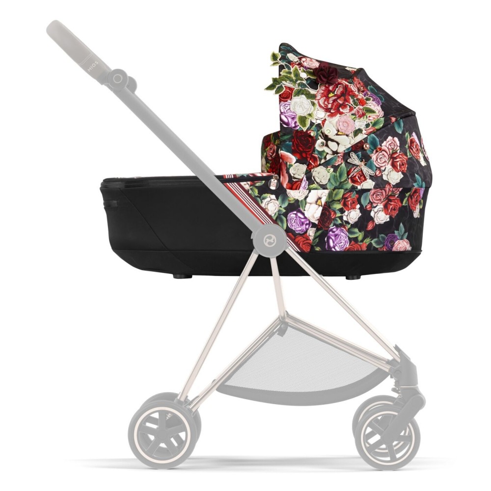 Коляска 2 в 1 Cybex Mios 4.0 Spring Blossom Dark
